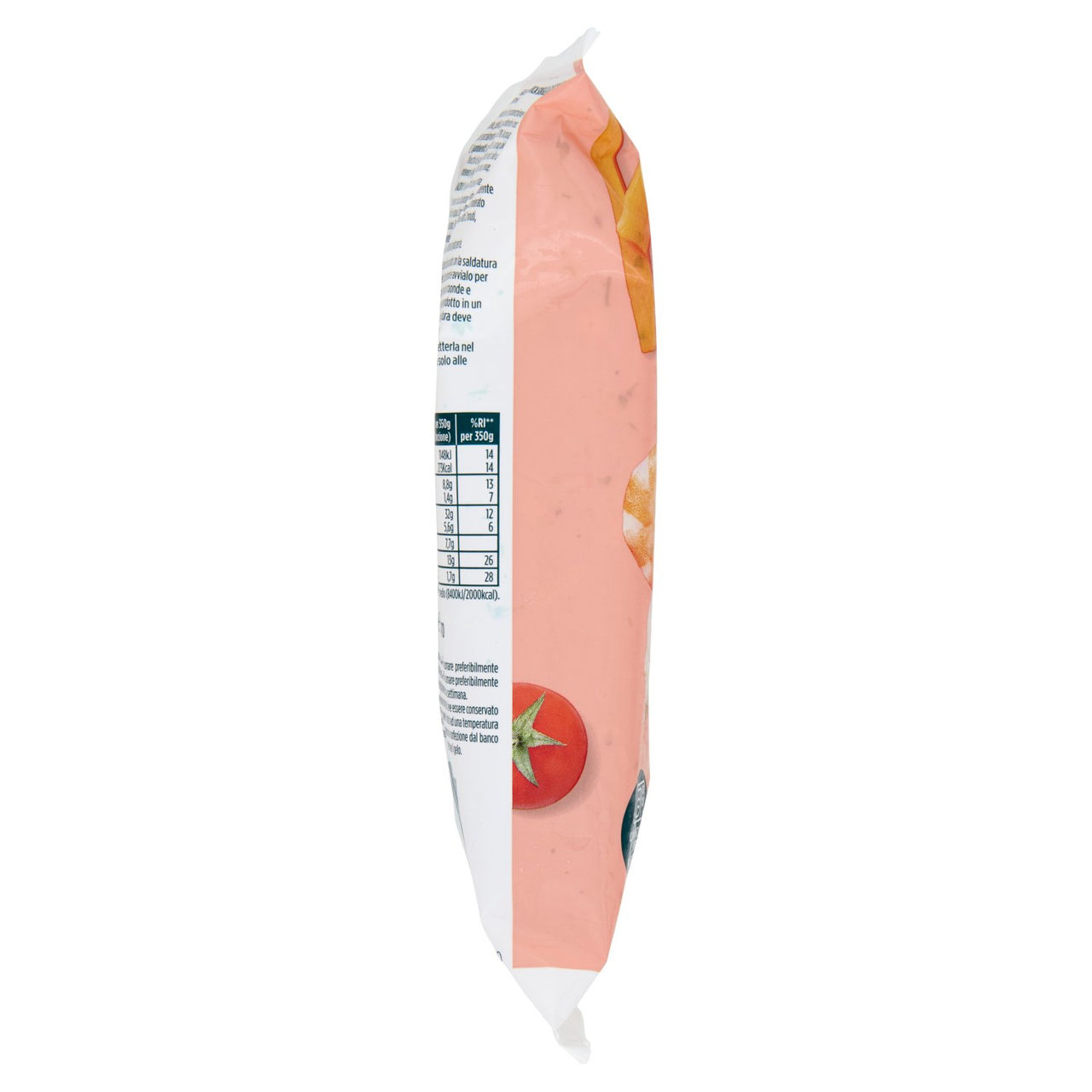 PIACERSI CONAD Riso Integrale, Chicchi di Cavolfiore, Gamberetti e Verdure Surgelato 350 g