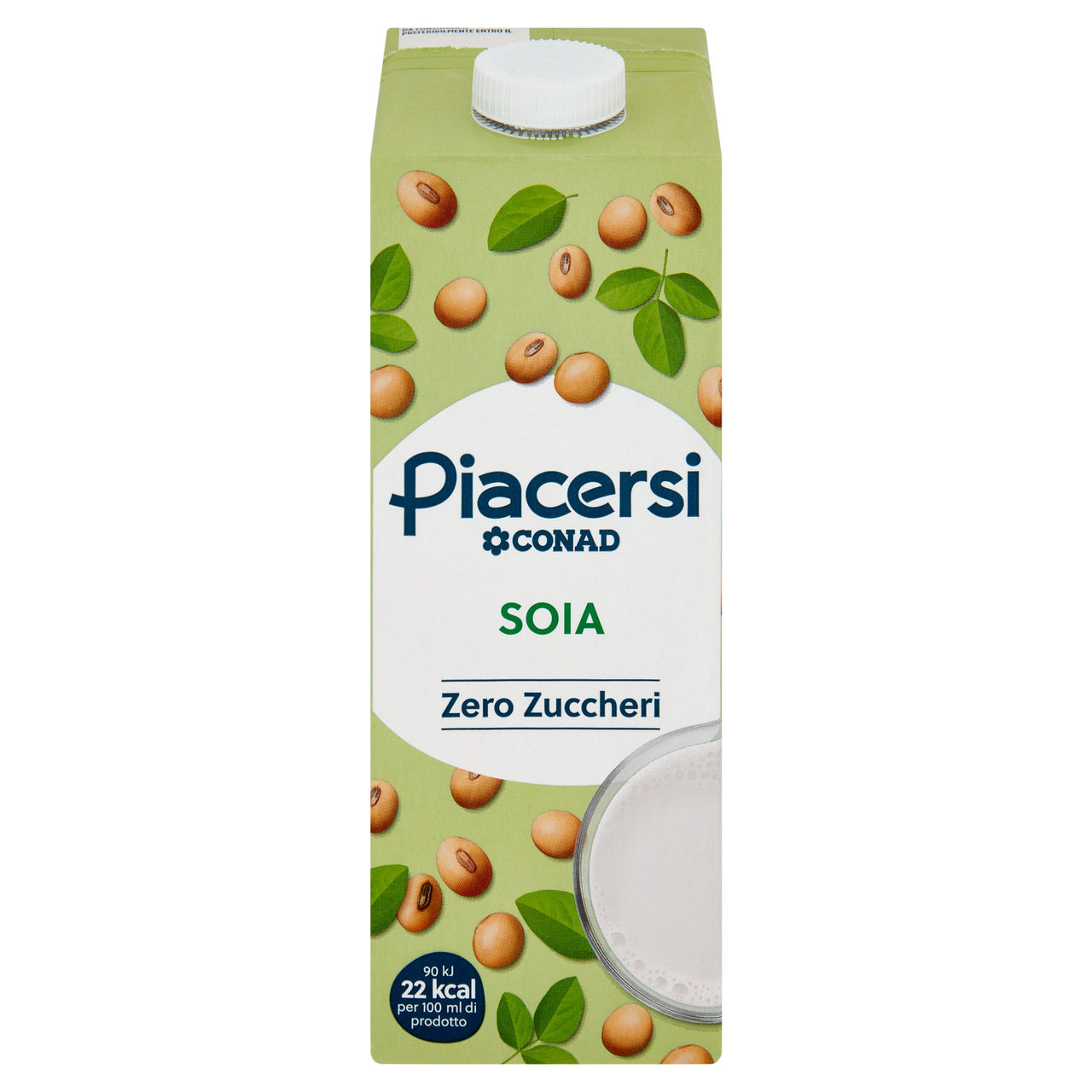 PIACERSI CONAD Soia Zero Zuccheri 1 l