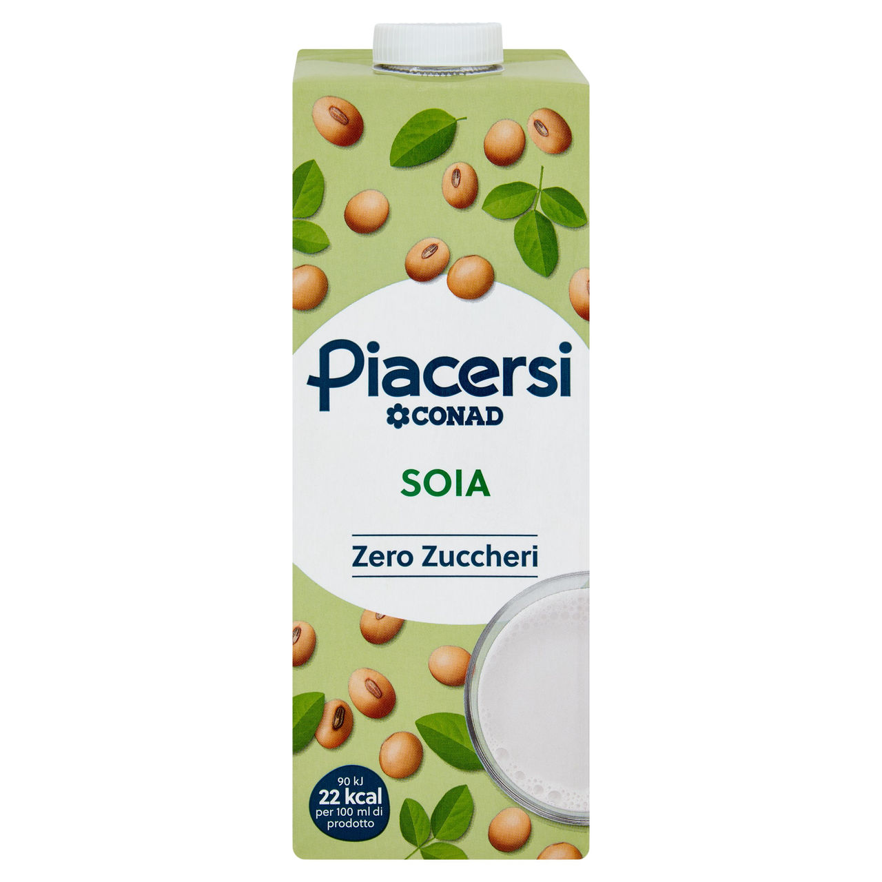 PIACERSI CONAD Soia Zero Zuccheri 1 l