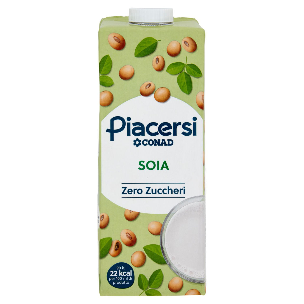 PIACERSI CONAD Soia Zero Zuccheri 1 l