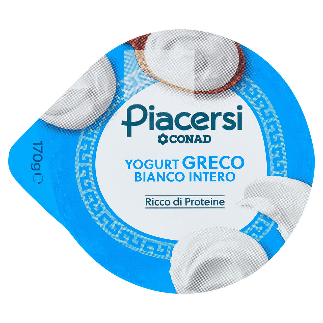 PIACERSI CONAD Yogurt Greco Bianco Intero 170 g