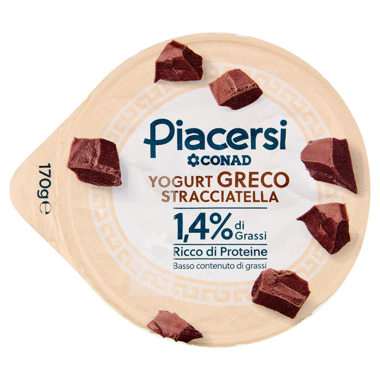 PIACERSI CONAD Yogurt Greco Stracciatella 1,4% di Grassi 170 g