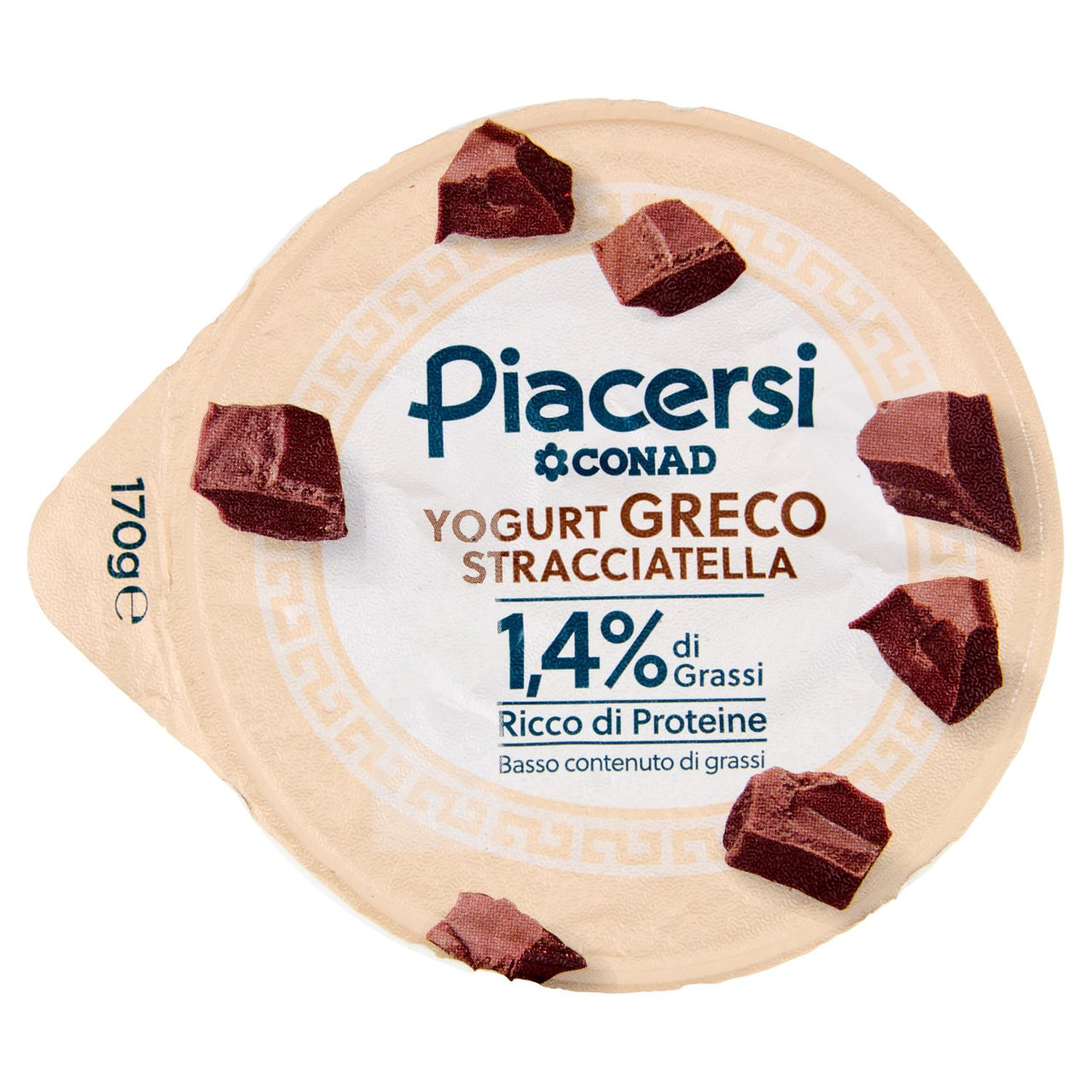 PIACERSI CONAD Yogurt Greco Stracciatella 1,4% di Grassi 170 g