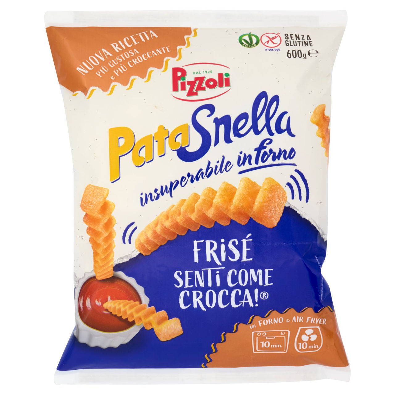 Pizzoli PataSnella Frisé Senti Come Crocca! 600 g