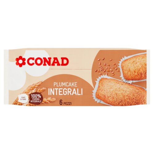 Plumcake Integrali 6 Pezzi 190 g Conad