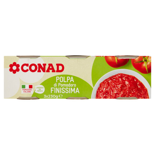 Pomodori Pelati 3 x 400 g Conad in vendita online | Conad