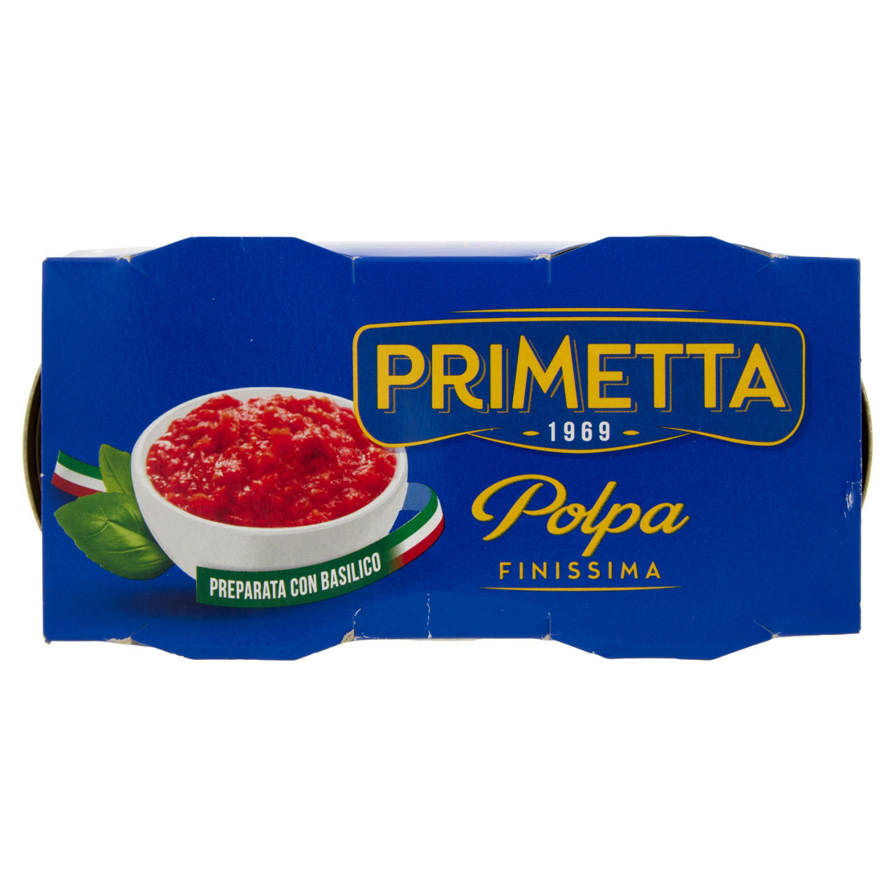 Polpa di pomodoro finissima Primetta 100% toscano conf. 400 g x 2 pezzi
