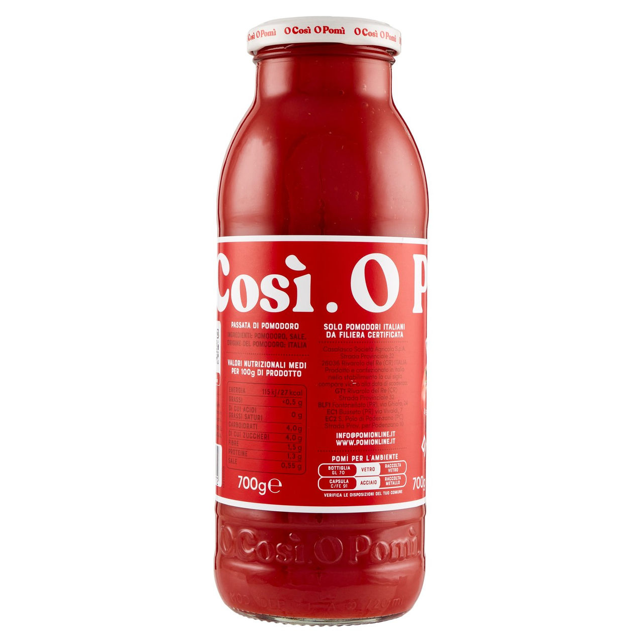 Pomì Passata di Pomodoro 700 g