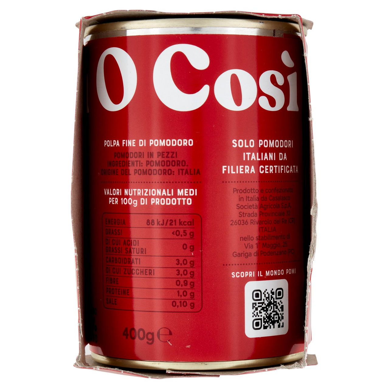 Pomì Polpa Fine di Pomodoro 3 x 400 g