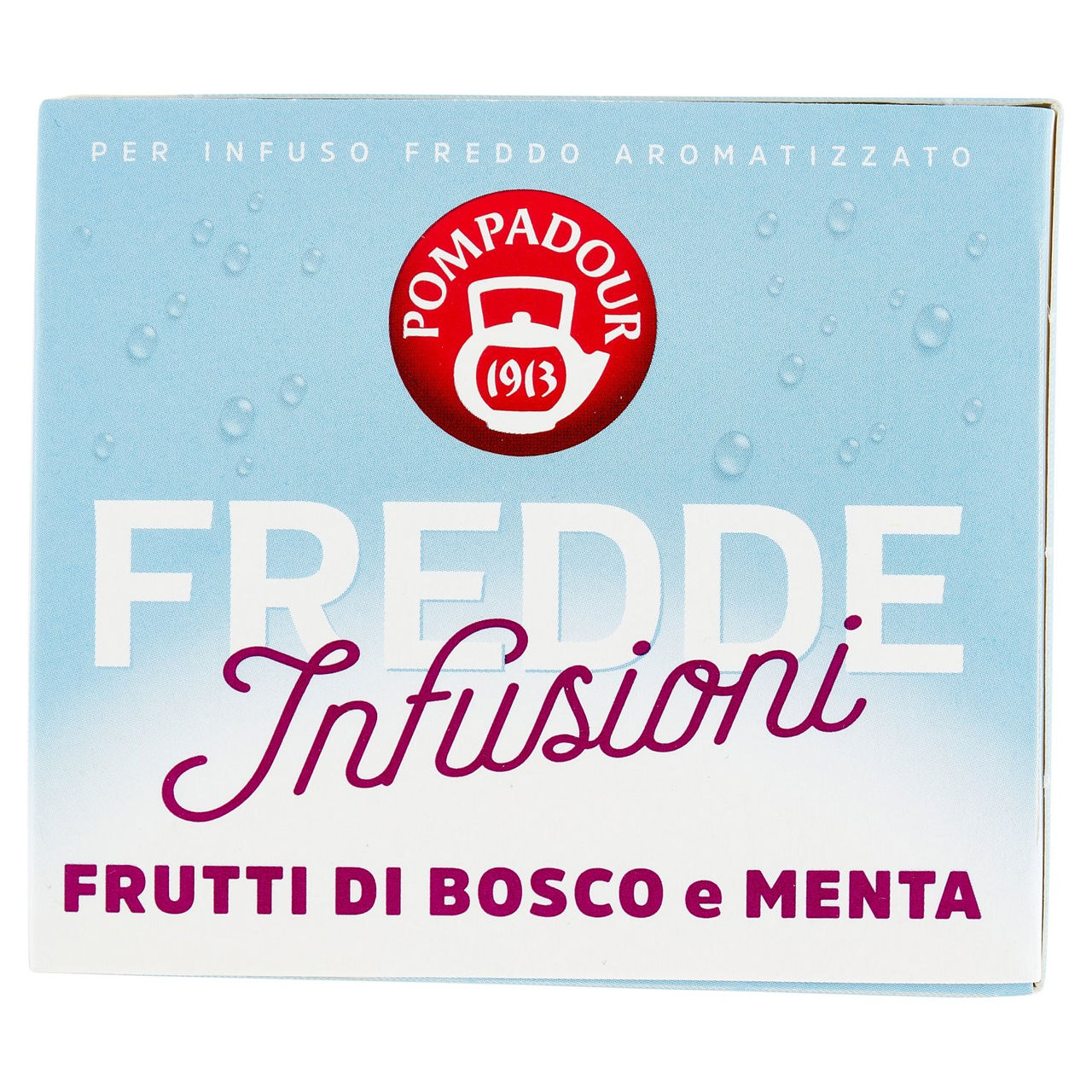 Pompadour Fredde Infusioni Frutti di Bosco e Menta 18 x 2,5 g