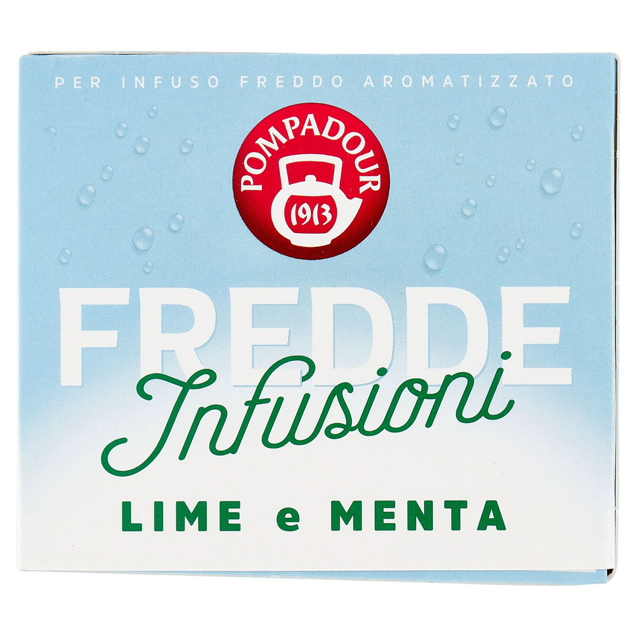 Pompadour Fredde Infusioni Lime e Menta 18 x 2,5 g