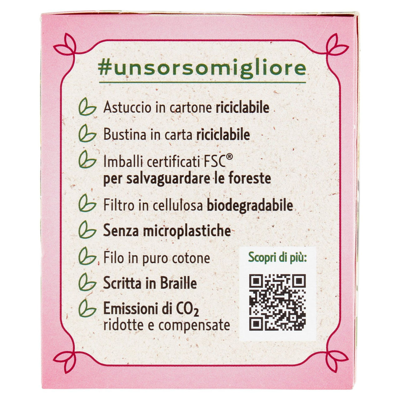 Pompadour Infuso Biancospino bustine 20 x 1,5 g