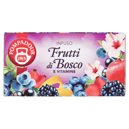 Pompadour, Infuso Fiocchi di Neve, 60 Filtri (3 Confezioni da 20