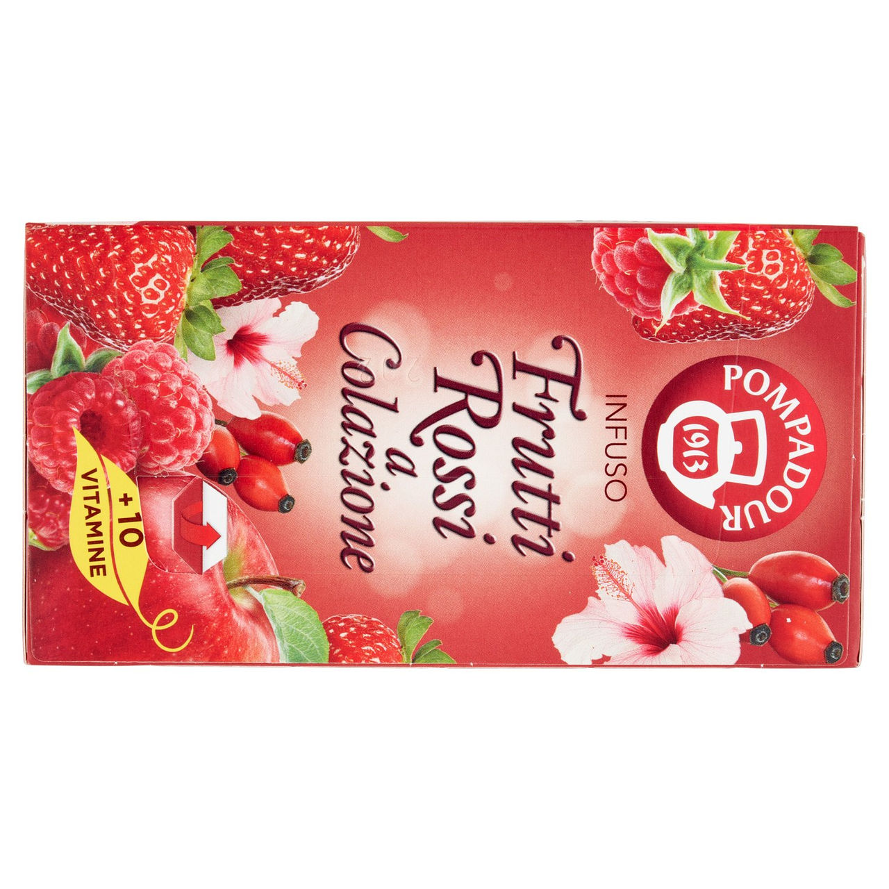 Pompadour Infuso Frutti Rossi a Colazione bustine 20 x 2,5 g
