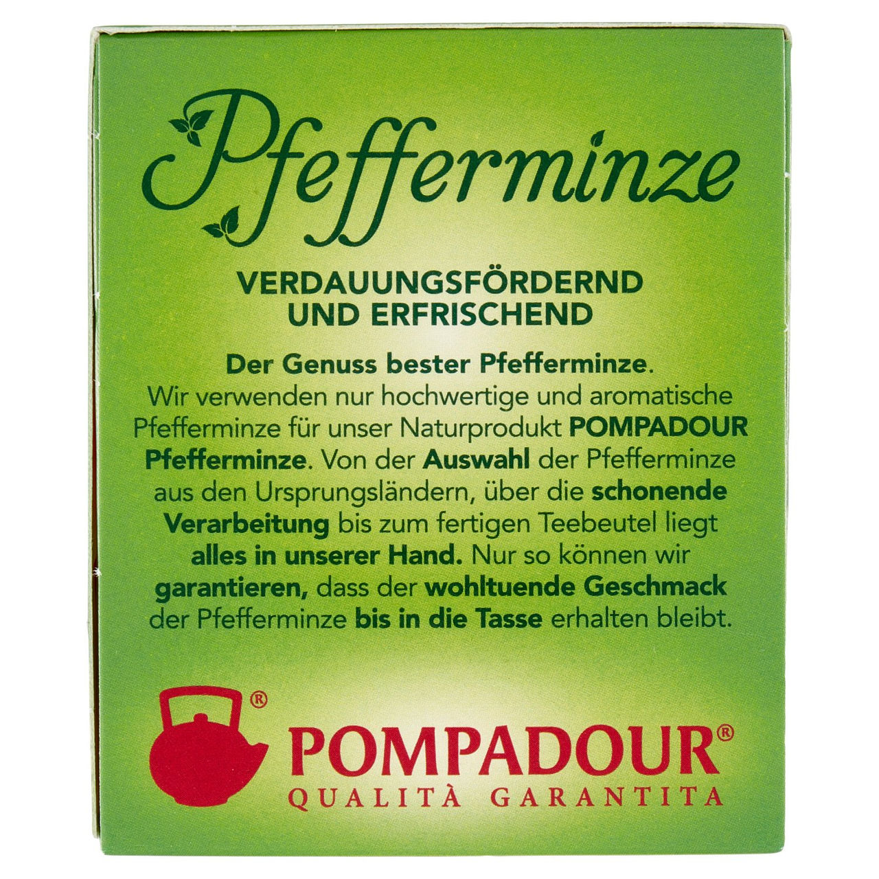 Pompadour Infuso Menta piperita 20 x 2,25 g