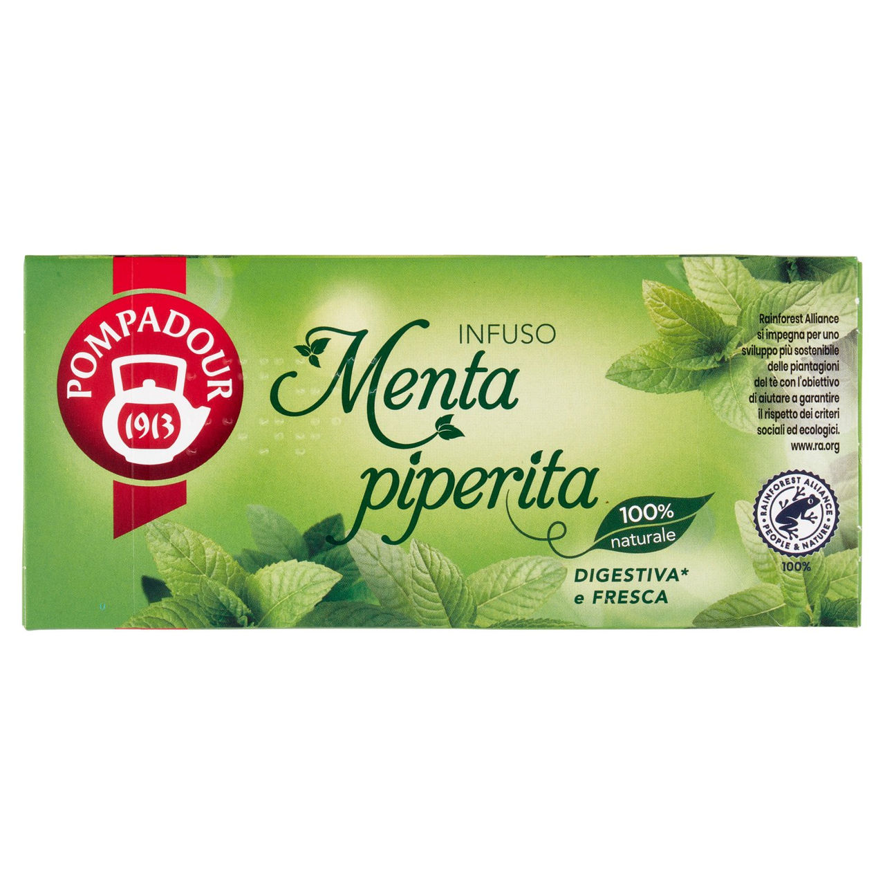 Pompadour Infuso Menta piperita 20 x 2,25 g