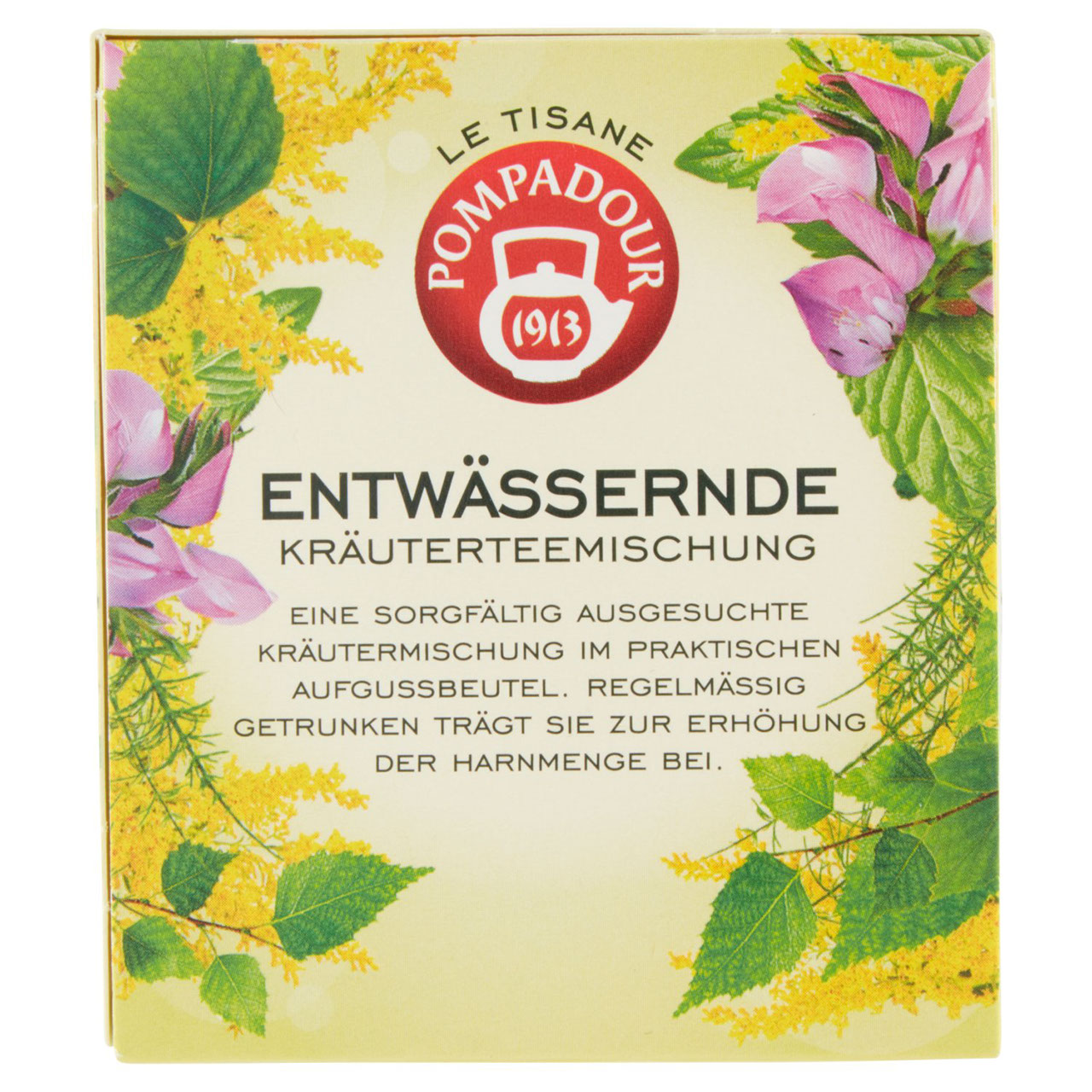 Pompadour Le Tisane Drenante con Equiseto e Betulla 18 x 2,2 g