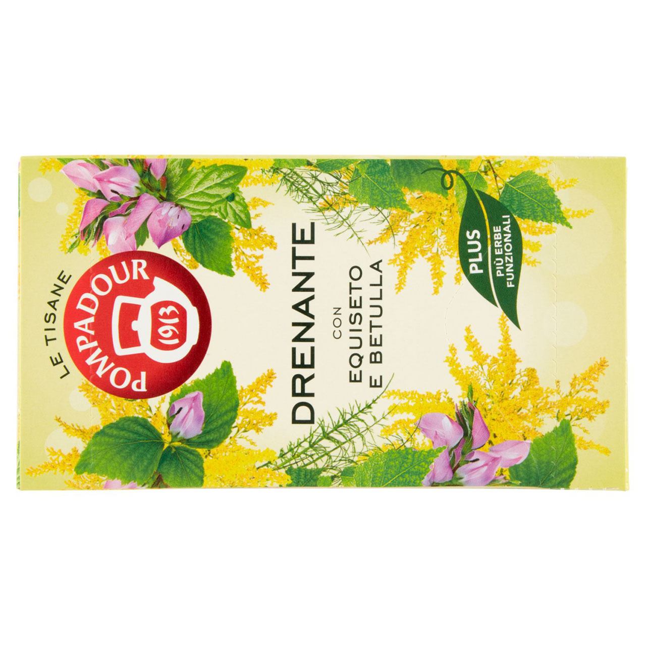Pompadour Le Tisane Drenante con Equiseto e Betulla 18 x 2,2 g