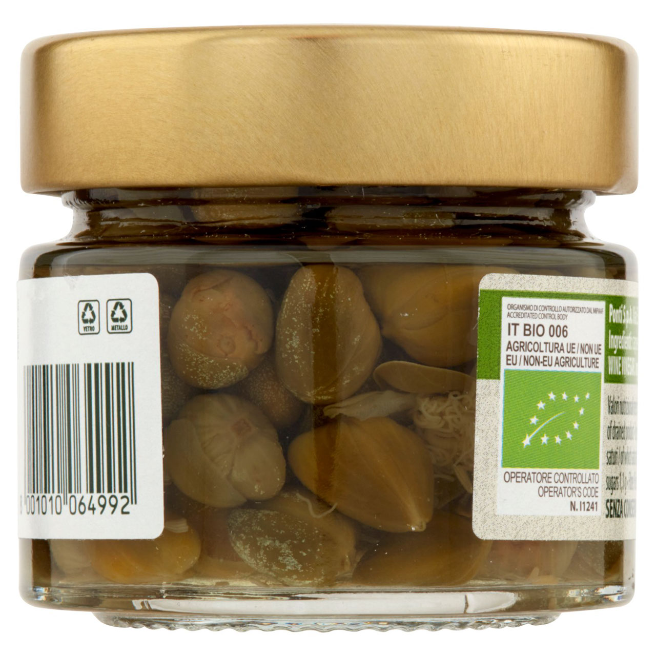 Ponti Capperi all'Aceto di Vino Bio 95 g