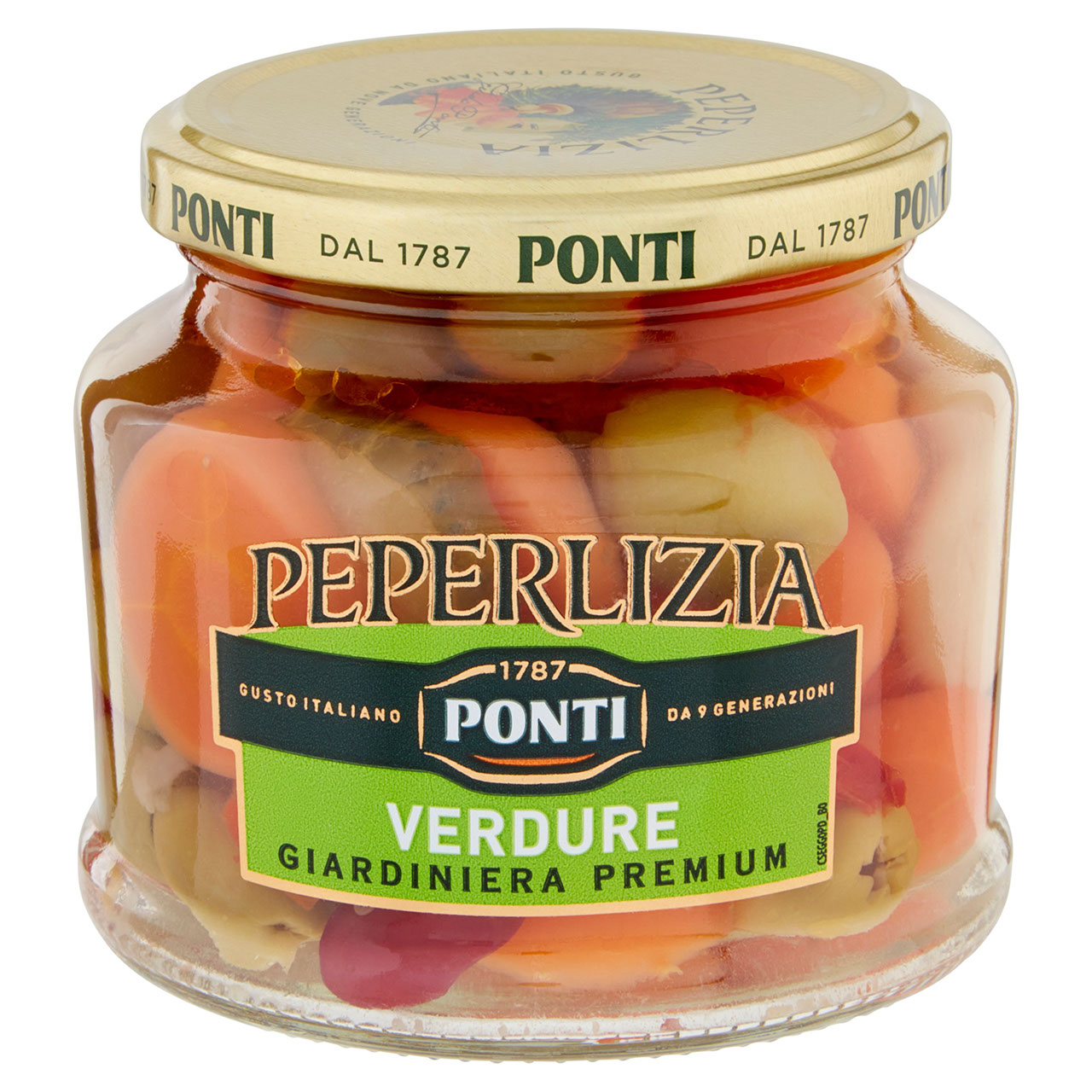 Ponti Peperlizia Verdure Giardiniera Premium 280 g