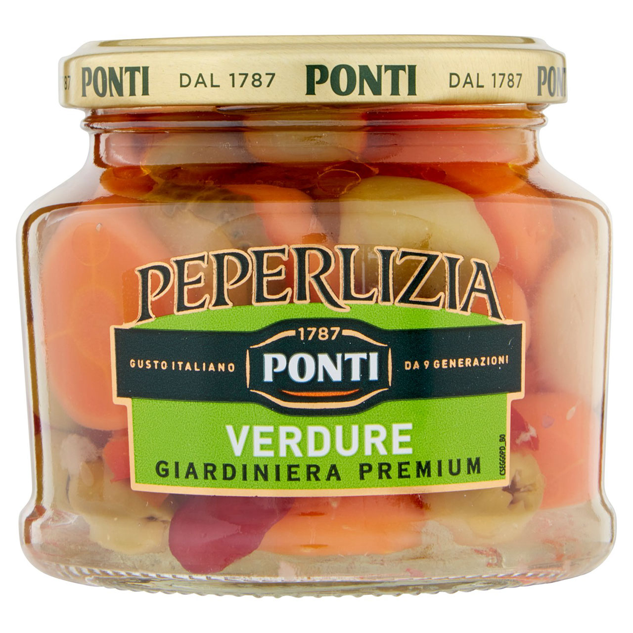 Ponti Peperlizia Verdure Giardiniera Premium 280 g