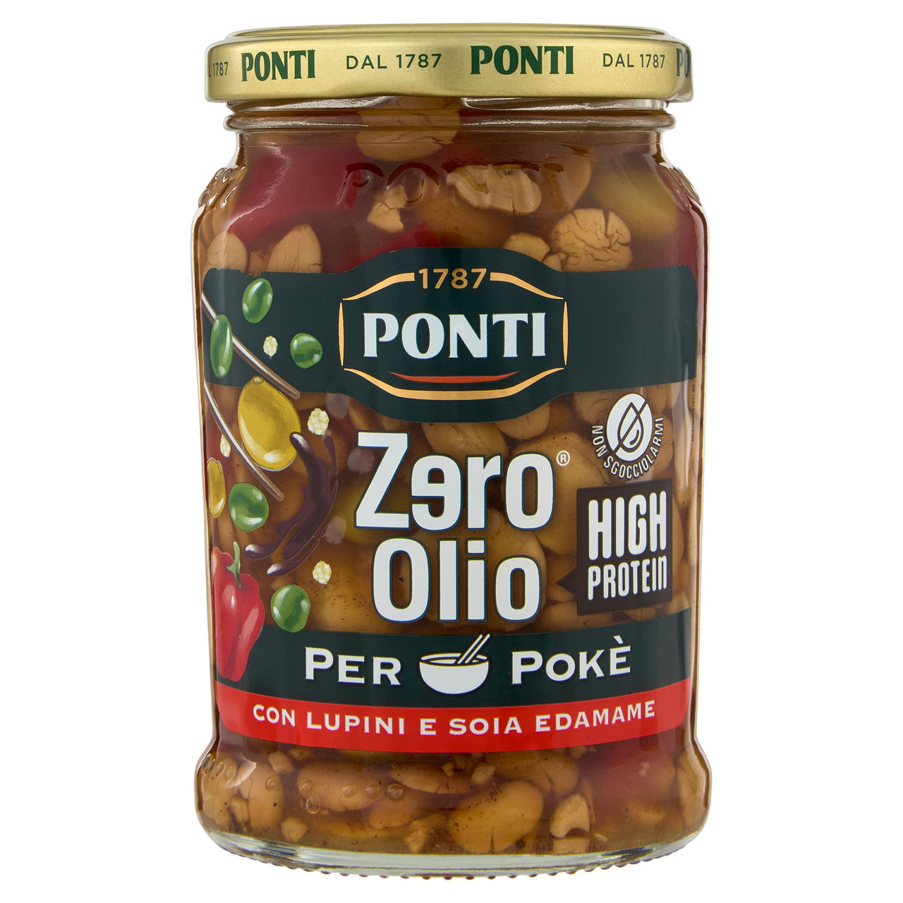 Ponti Zero Olio per Pokè con Lupini e Soia Edamame 290 g