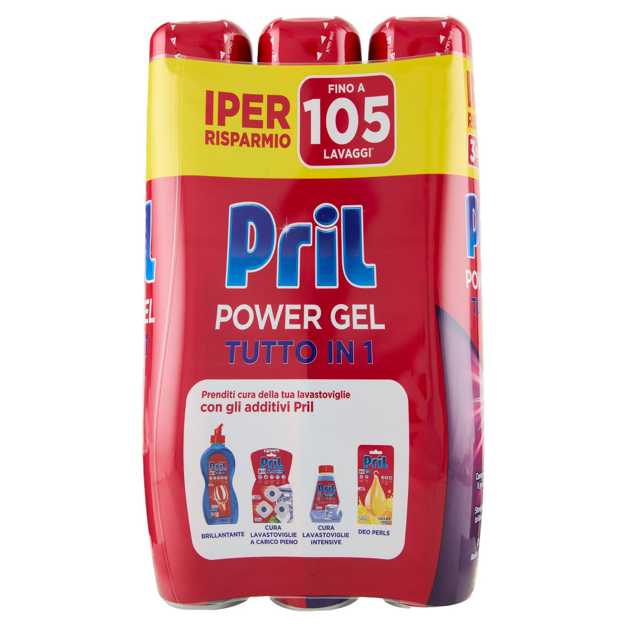 PRIL All in 1 Gel Limone 3 x 630 mL