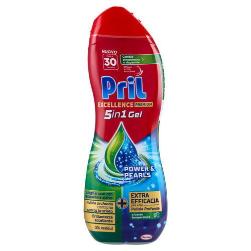 PRIL Excellence Premium 5in1 Gel Sciogli Grasso 540 mL