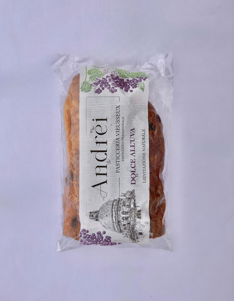 Prodotto dolciario Pan con l'uva Andrei  300 g