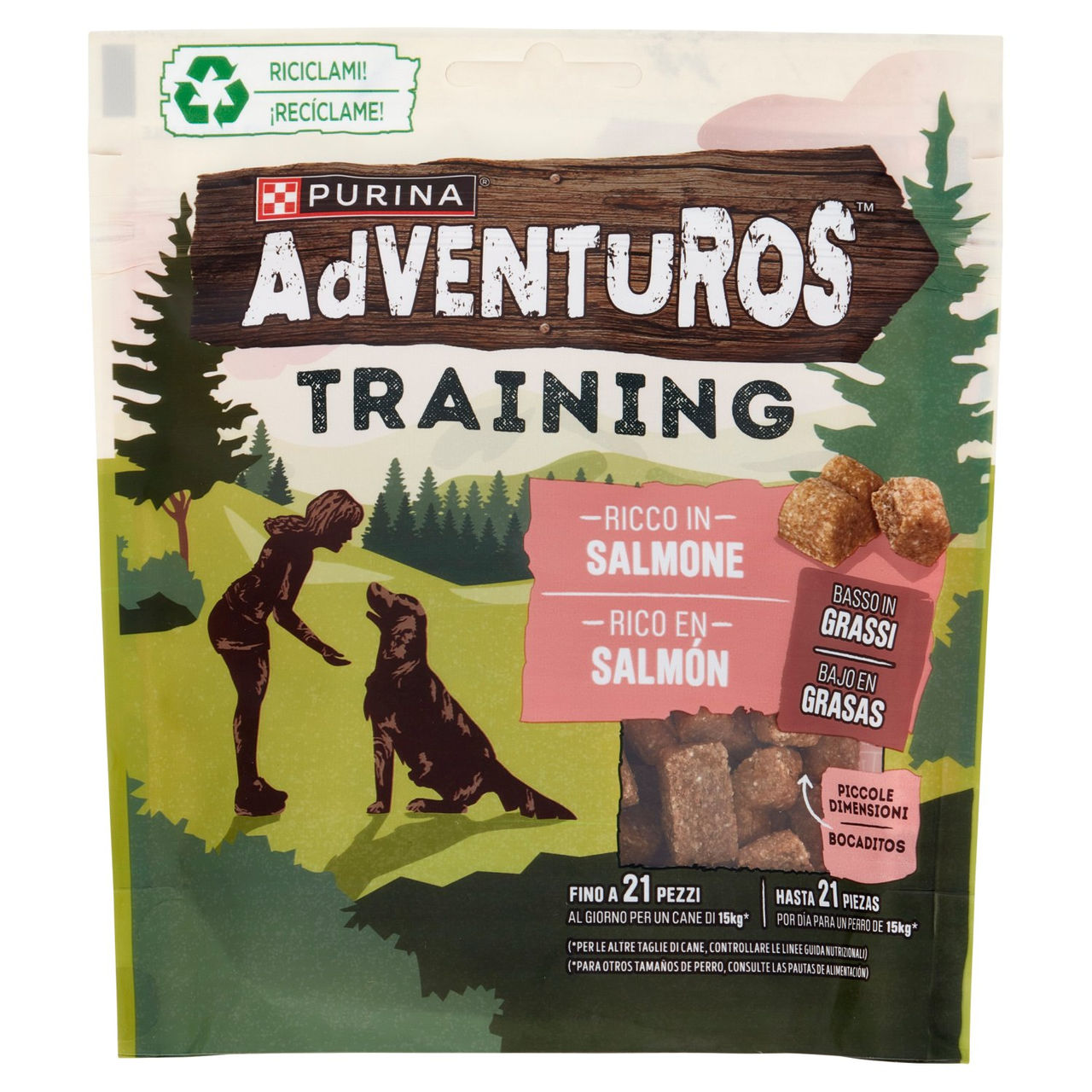 PURINA ADVENTUROS Training Salmone 115 g