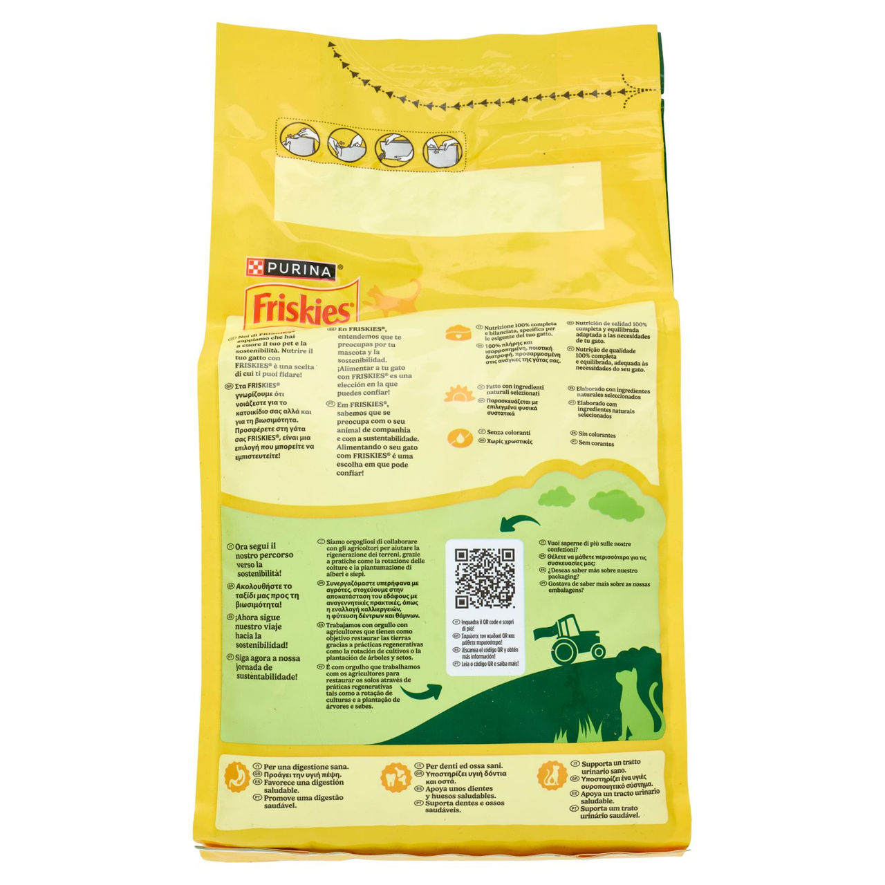 PURINA FRISKIES Adult Manzo e Pollo e con Verdure 1,5kg