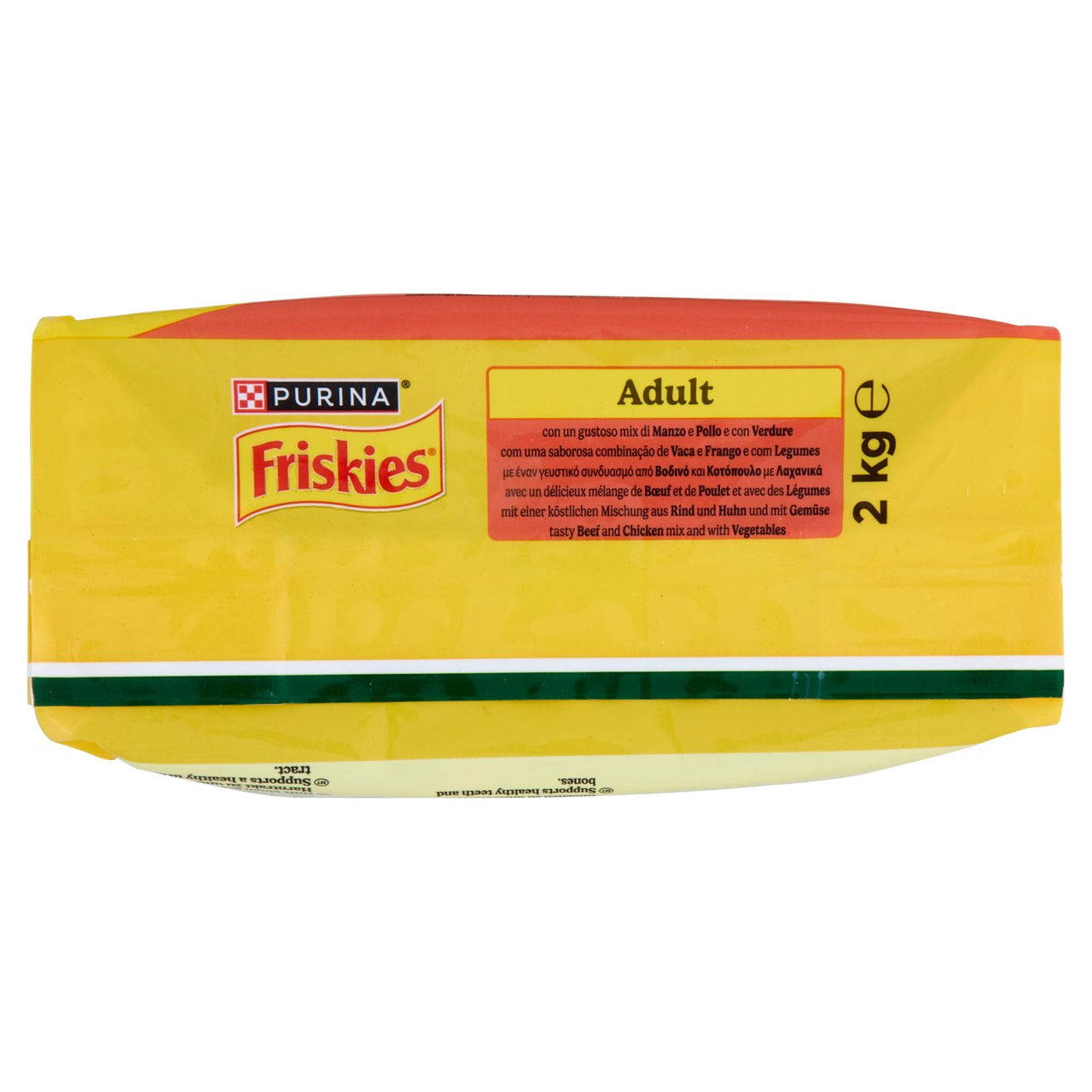 PURINA FRISKIES Adult Manzo e Pollo e con Verdure 2kg