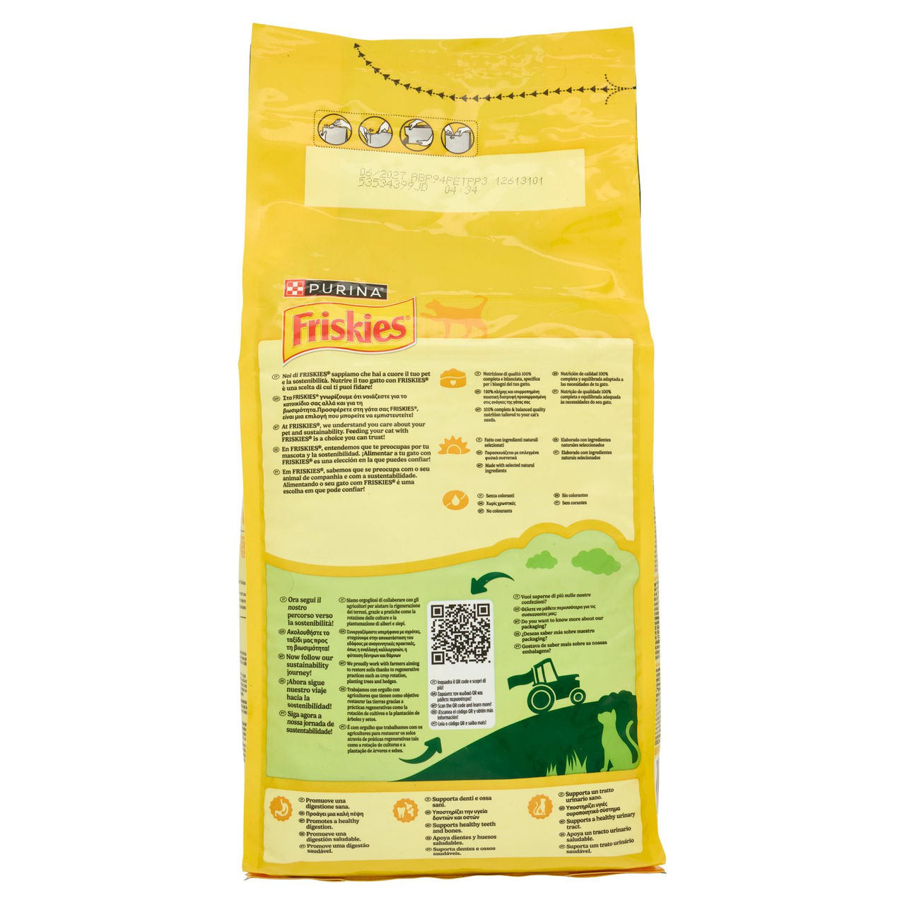 PURINA FRISKIES Adult Pesce dell'Oceano e con Verdure 2kg