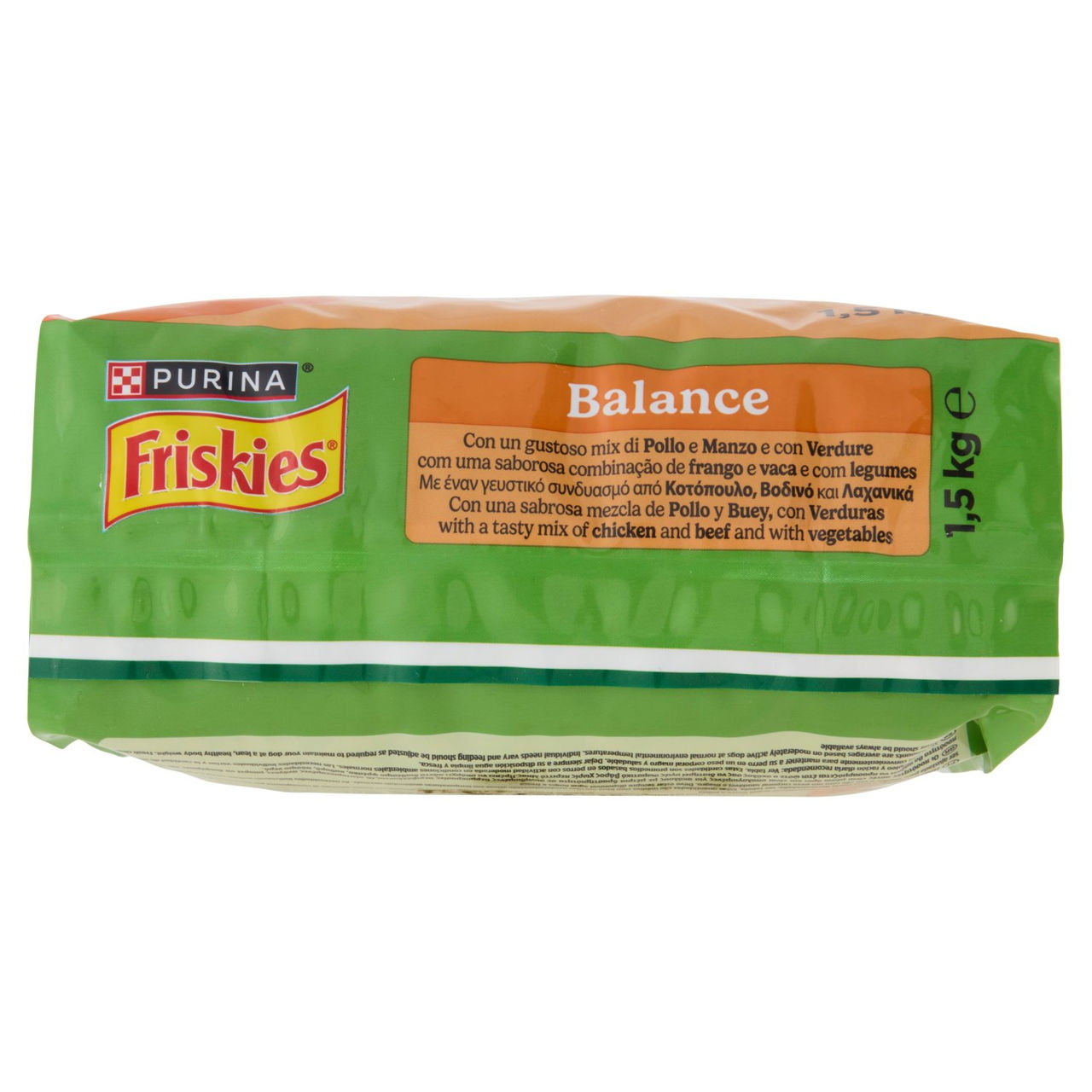 PURINA FRISKIES Balance Pollo e Manzo e con Verdure 1,5kg