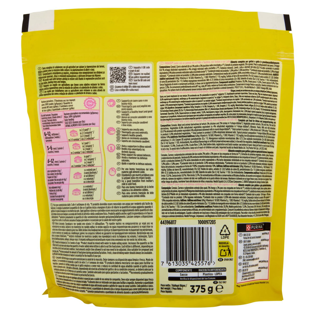 Purina Friskies Gatto Junior in vendita online