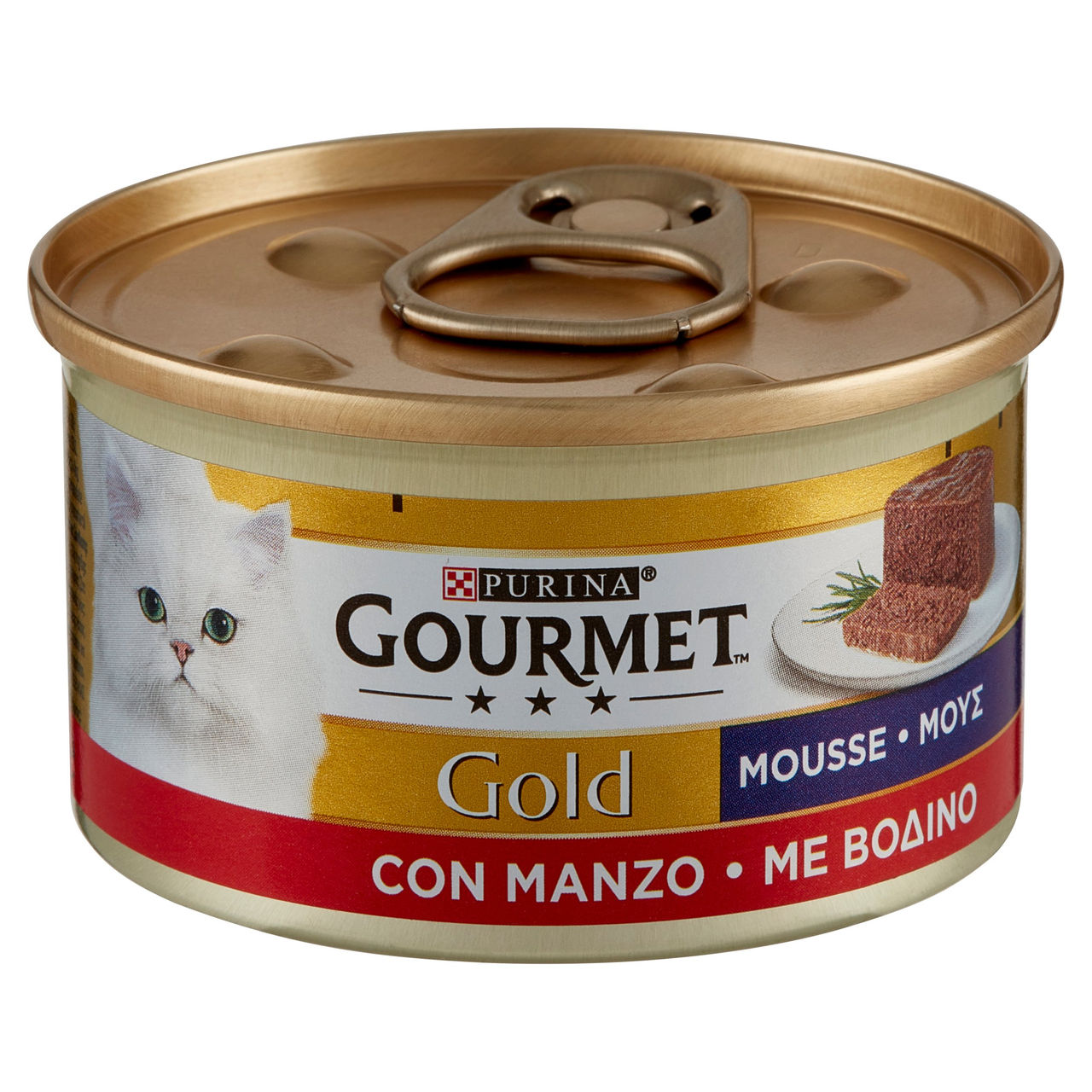 Gold Gatto Mousse con Manzo 85g Purina Gourmet