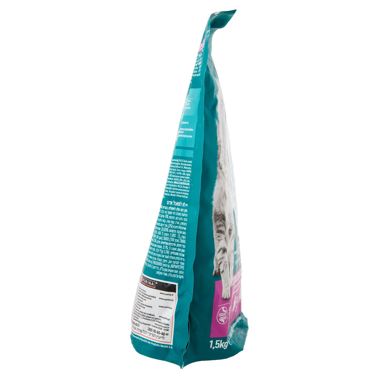 PURINA ONE Bifensis Sterilcat Delicate Digestion Pesce dell'Oceano 1,5kg