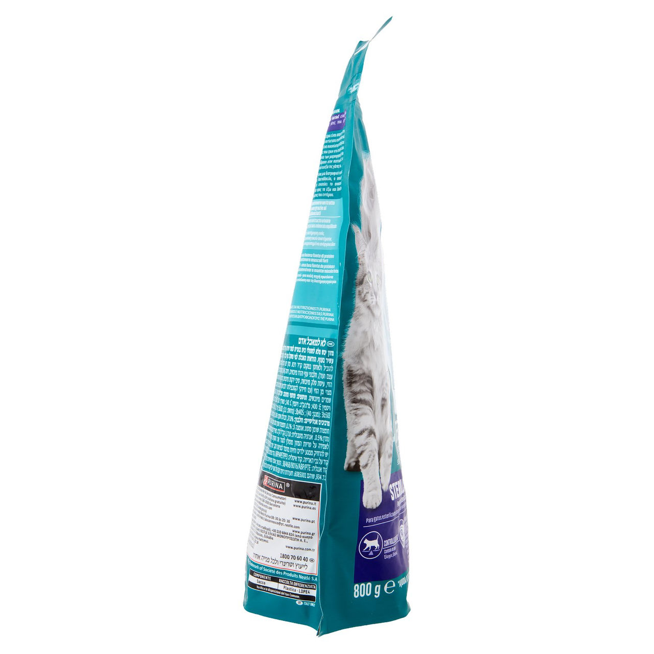 PURINA ONE Bifensis Sterilcat Hairball Pollo e Cereali Integrali 800g