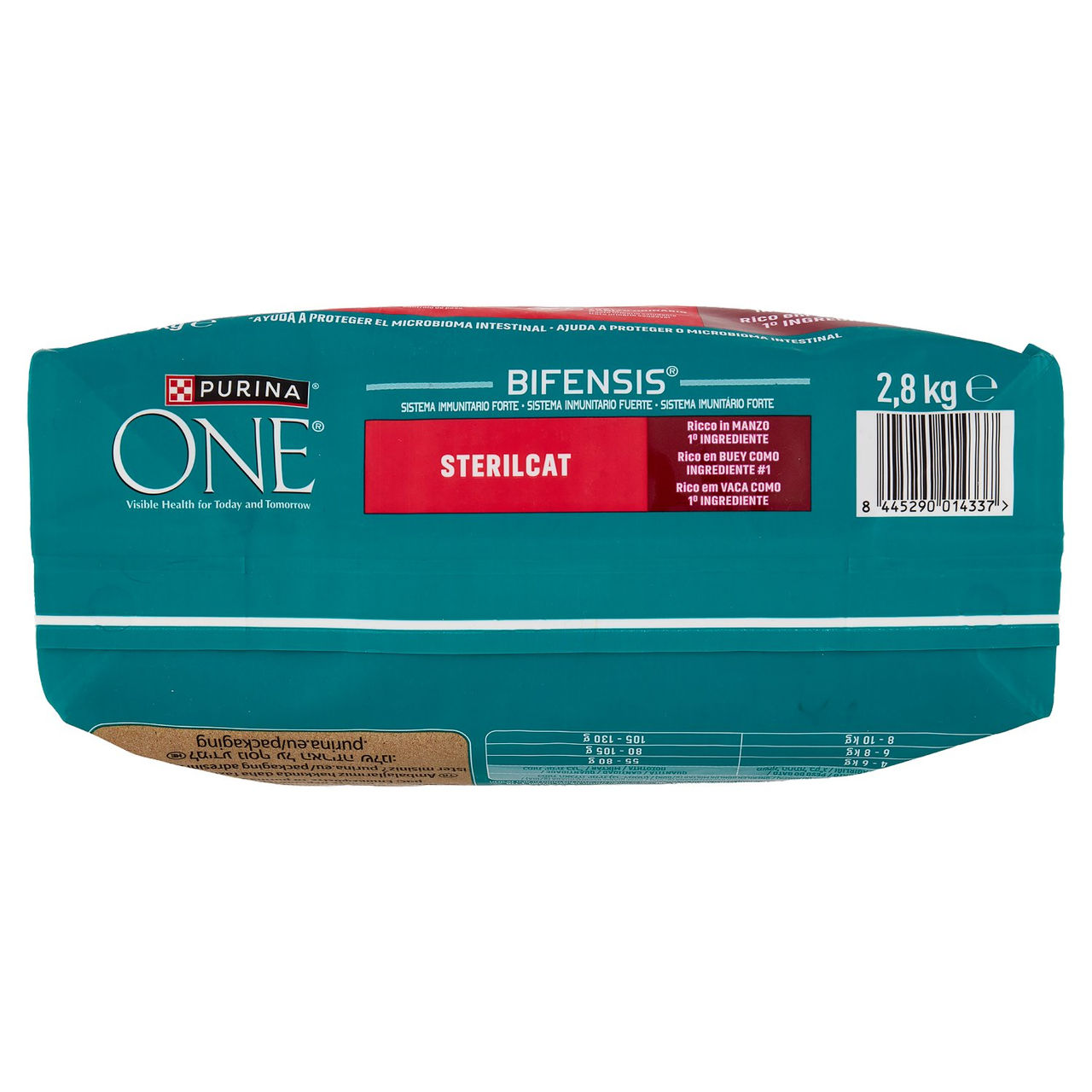 PURINA ONE Bifensis Sterilcat Manzo 2,8kg