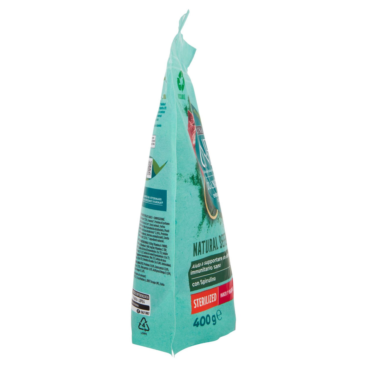 PURINA ONE DualNature Sterilizzato Manzo 400 g