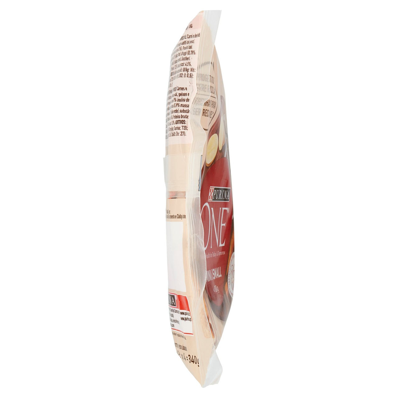 PURINA ONE Mini/Small Active Manzo e Anatra in Salsa 4 x 85 g