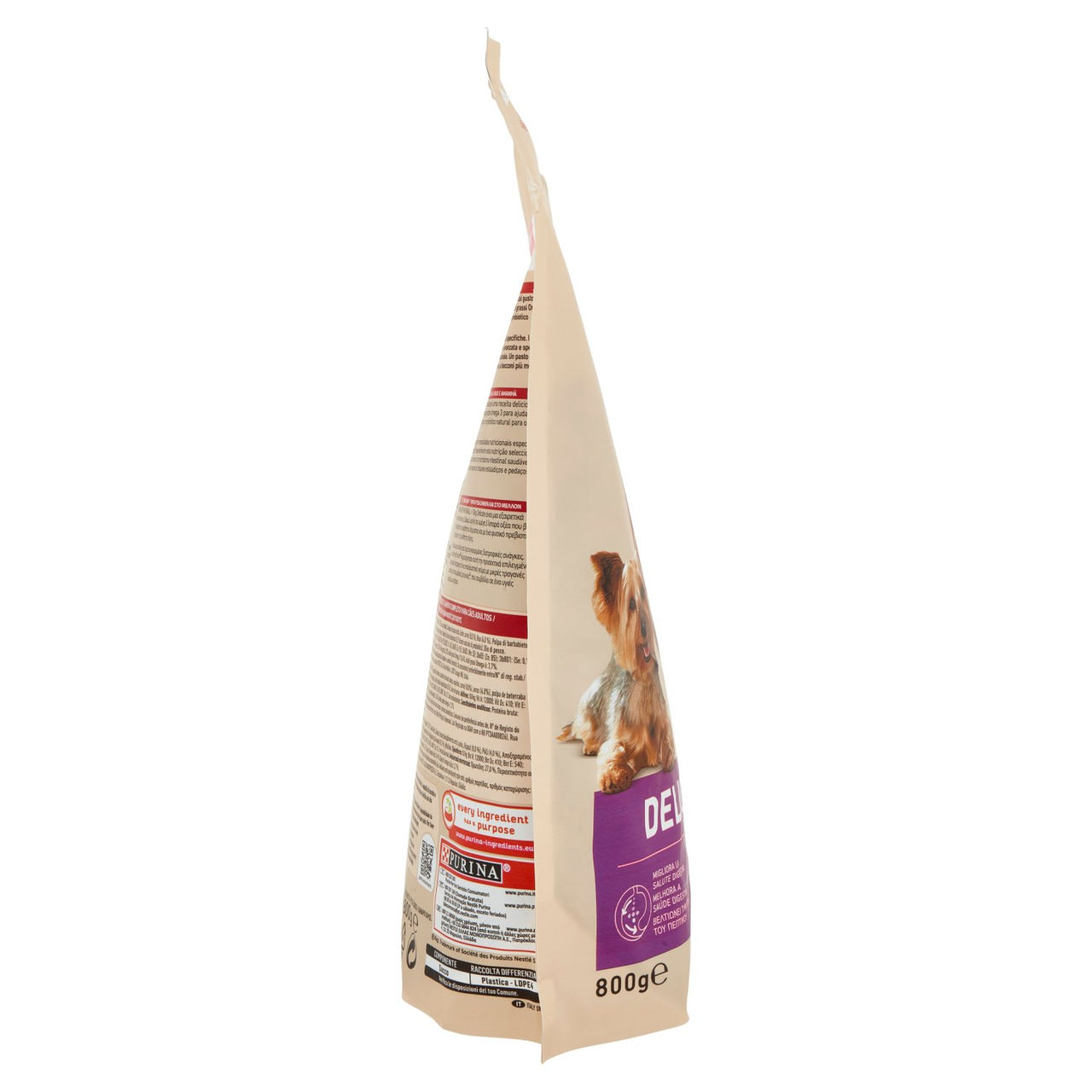 PURINA ONE Mini/Small Delicate Salmone e Riso 800 g