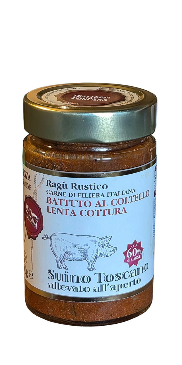 Ragù rustico Trattoria Toscana rustico di suino toscano 190 g