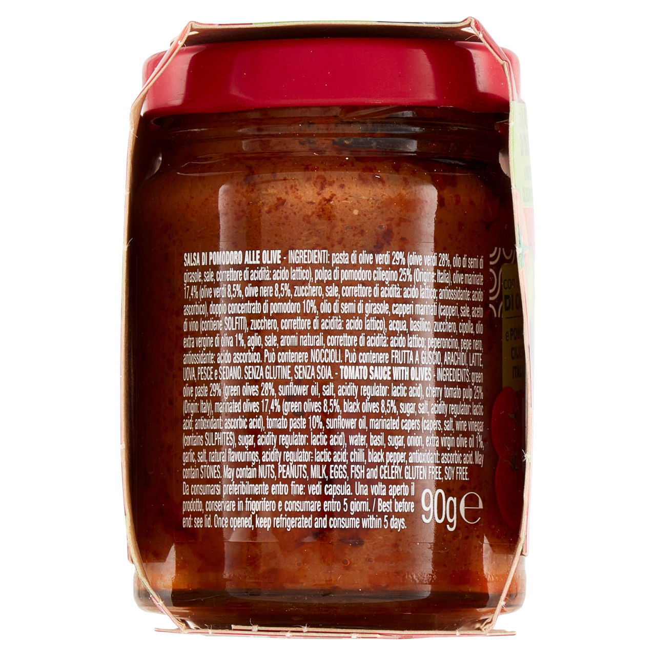 Ragù vegetale Polli olive conf. 90 g x 2 pezzi