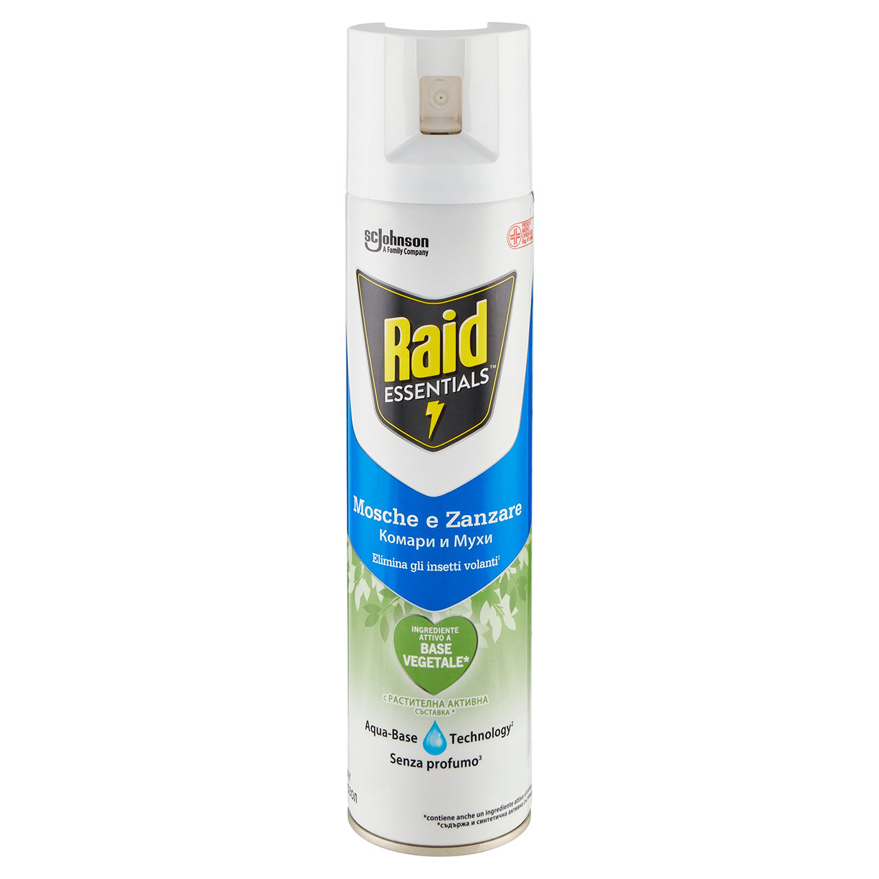 Raid Essentials Mosche e Zanzare, 400 ml