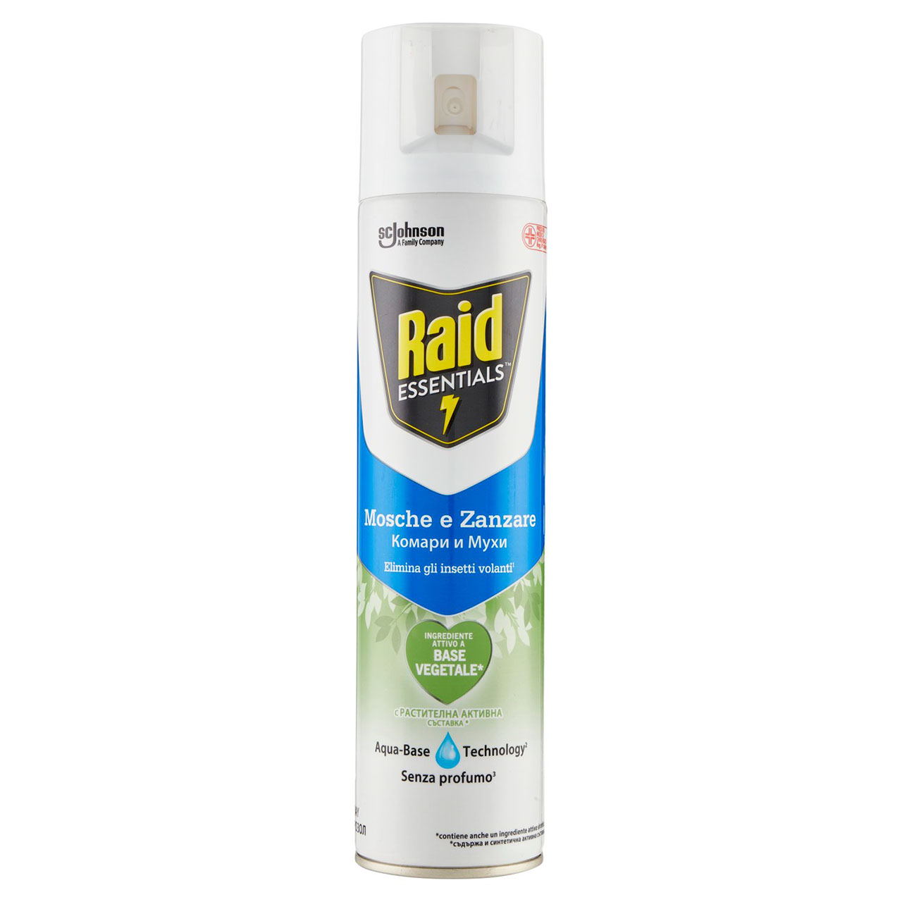 Raid Essentials Mosche e Zanzare, 400 ml