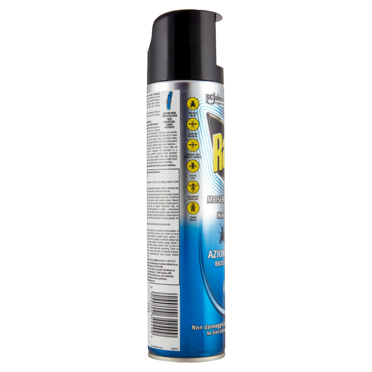 Raid Mosche e Zanzare Plus, Acqua Base Technology, 400 ml