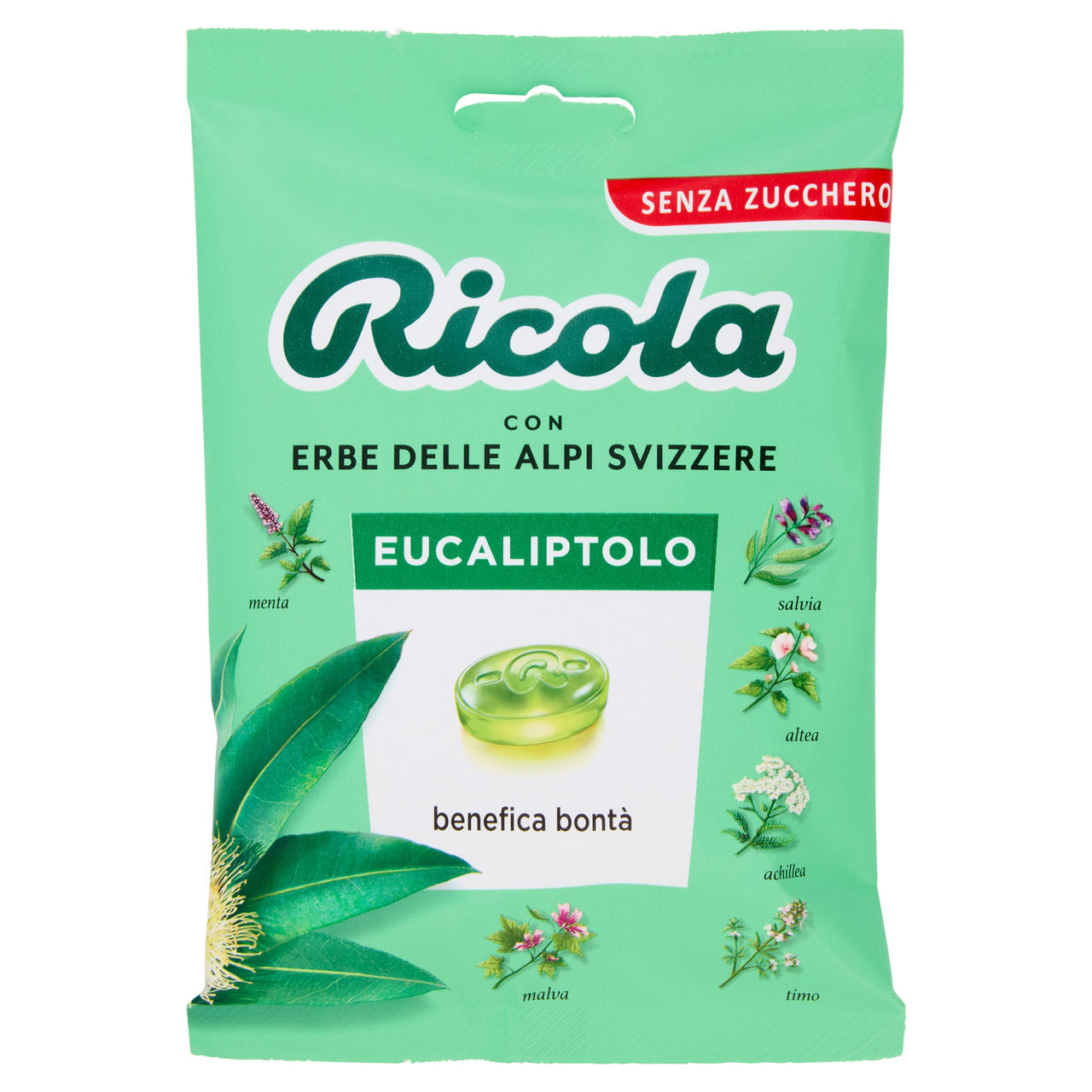 Ricola Eucaliptolo Senza Zucchero 70 g