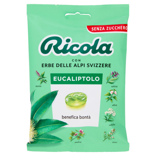 Ricola Eucaliptolo Senza Zucchero 70 g