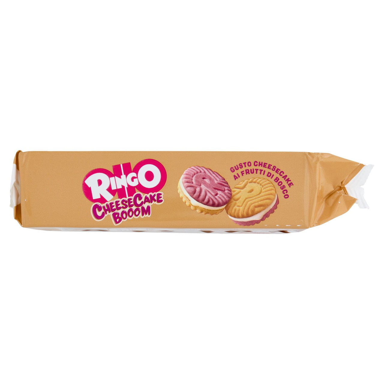 Ringo Cheesecake Biscotto Gusto Cheesecake ai Frutti di Bosco Limited Edition Snack 6 Porzioni 165g
